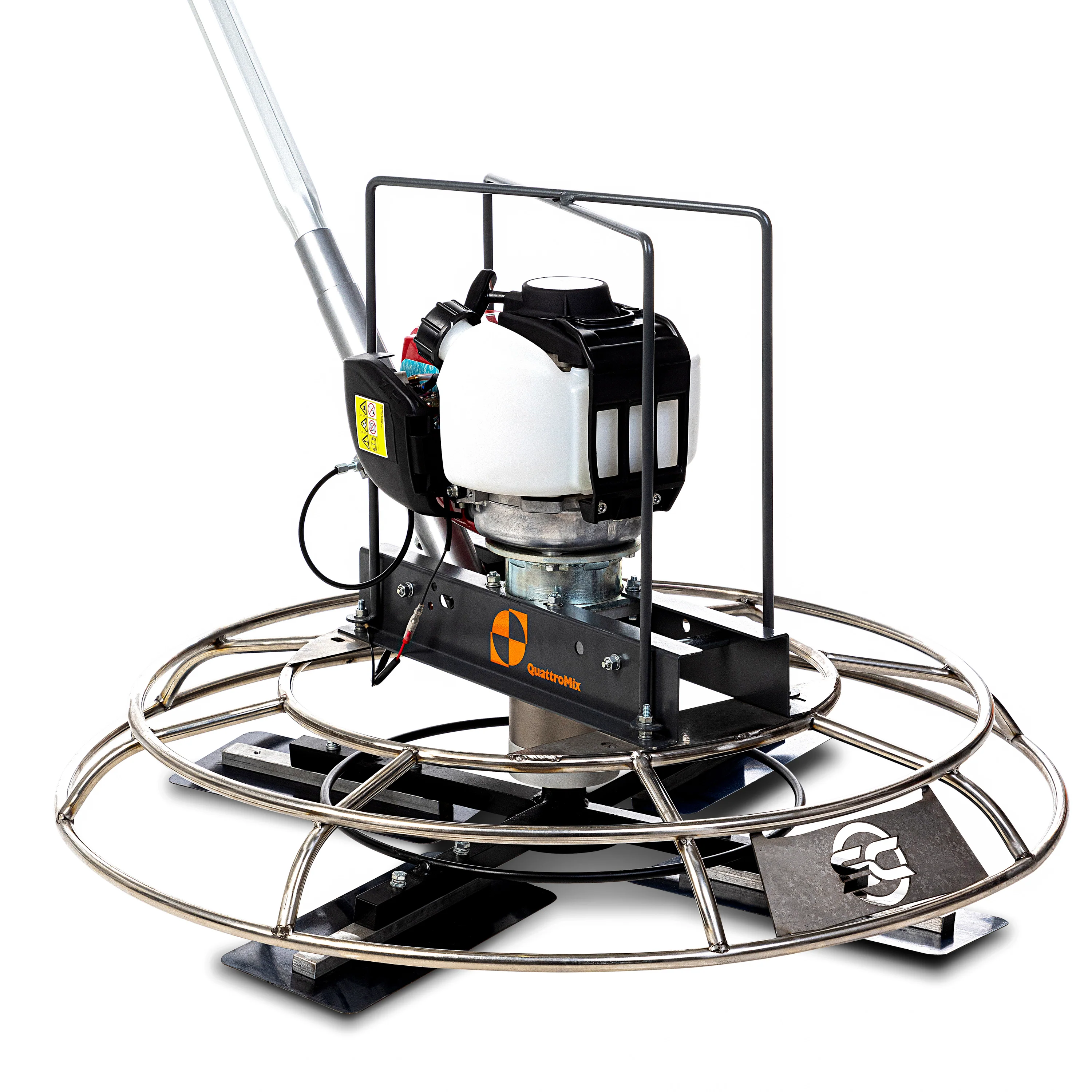 QUATTROMIX - 28″ Resin Bound Power Pole Trowel 19KG - Honda - Image 4