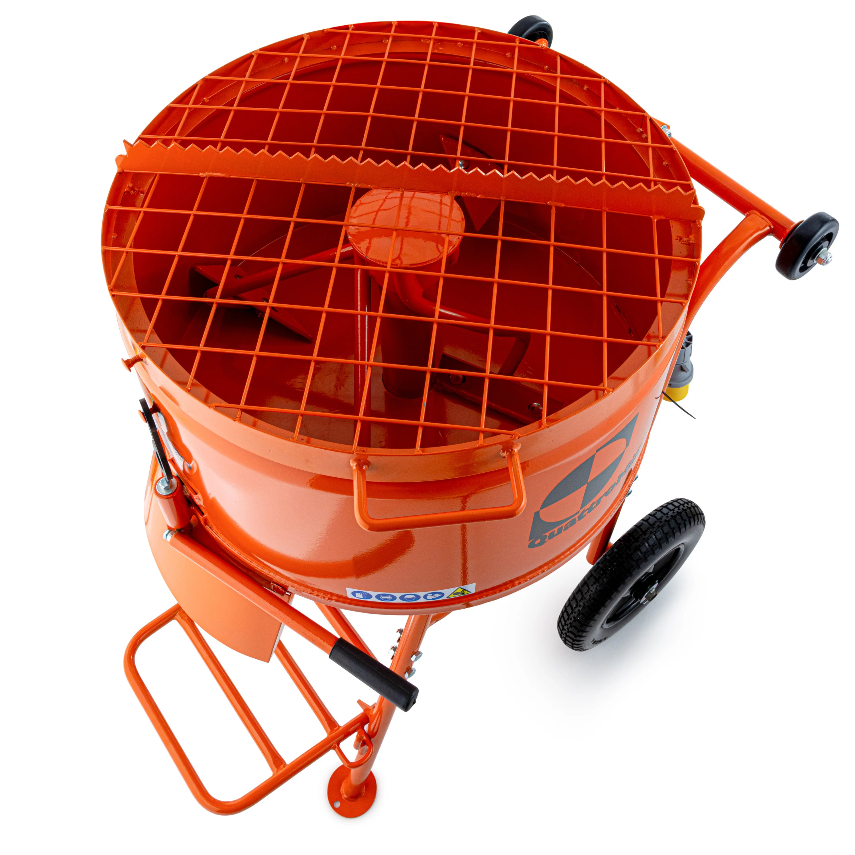 QUATTROMIX 4-Bag Forced Action Mixer - Resin Bound Mixer - 110v / 240v - Image 10