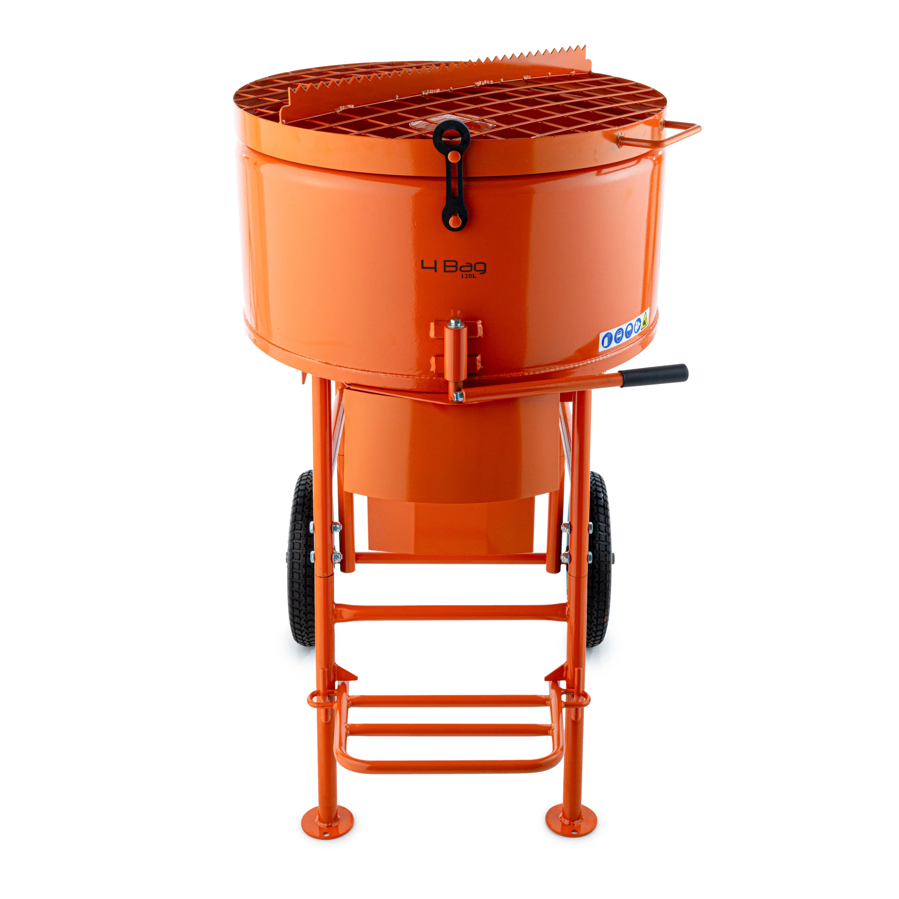 QUATTROMIX 4-Bag Forced Action Mixer - Resin Bound Mixer - 110v / 240v - Image 3