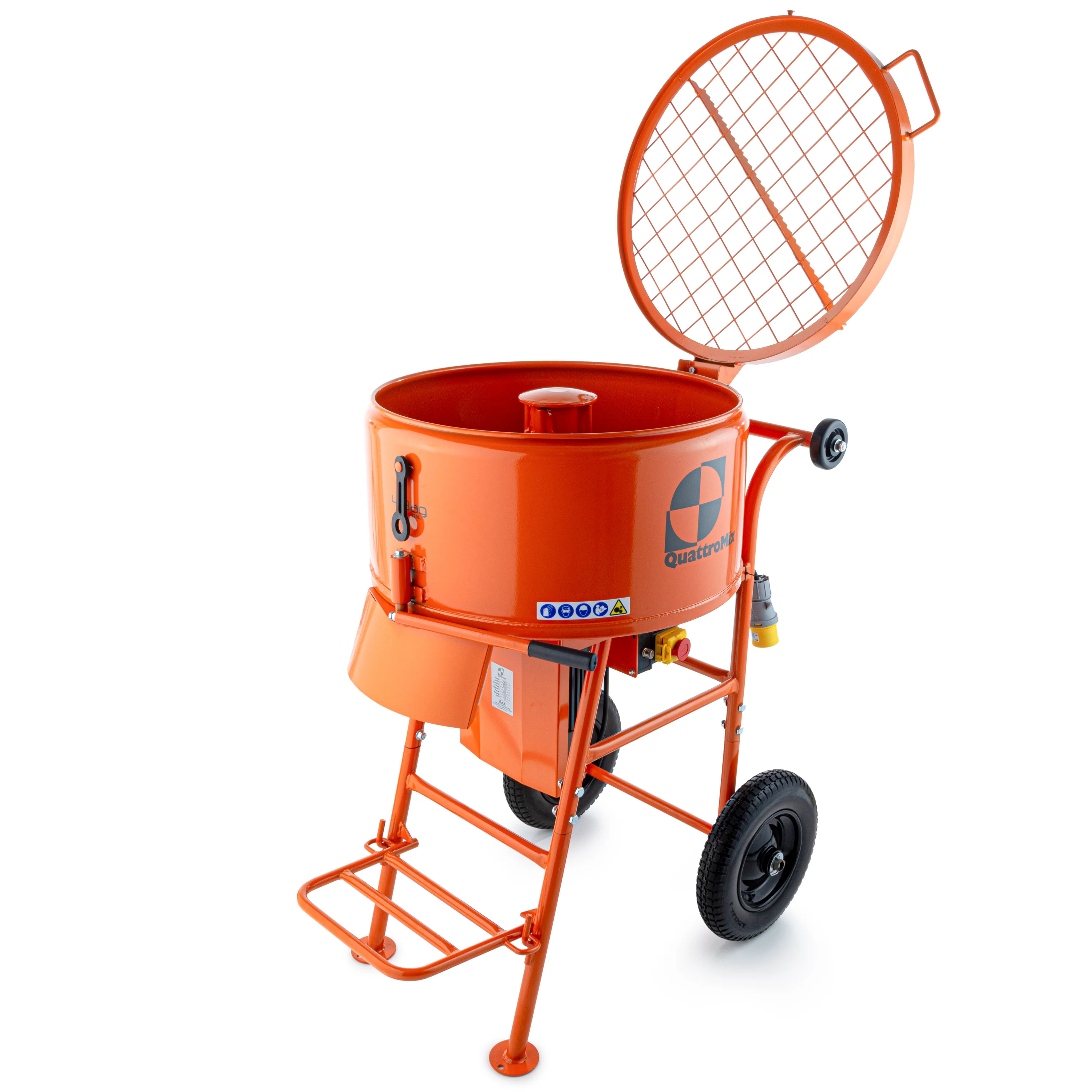 QUATTROMIX 4-Bag Forced Action Mixer - Resin Bound Mixer - 110v / 240v - Image 6