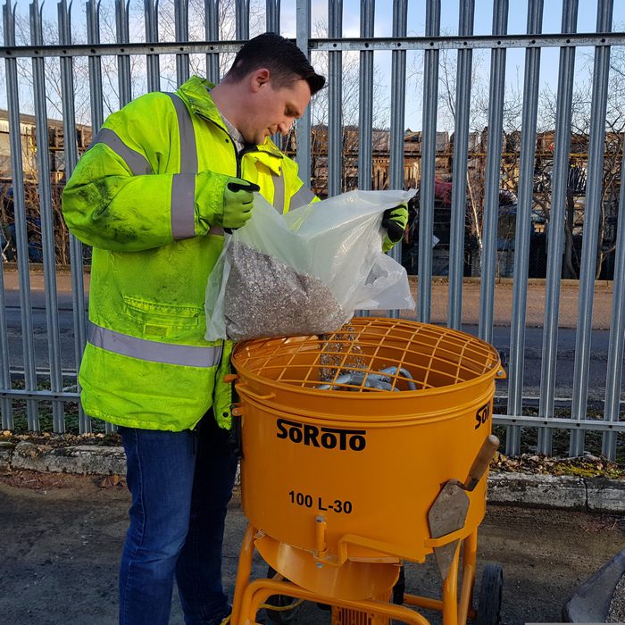 SoRoTo - Forced Action Resin Bound Mixer - 100L - Image 4